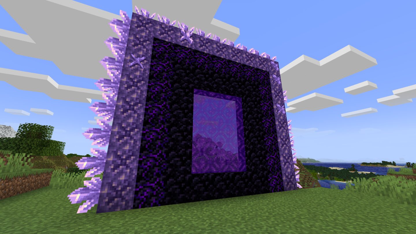 Vanilla Minecraft before modding
